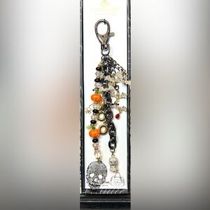 ☠️🦇🎃 EYE CANDY Los Angeles, Halloween Themed Bag Charm Keychain🦇☠️🎃NWT